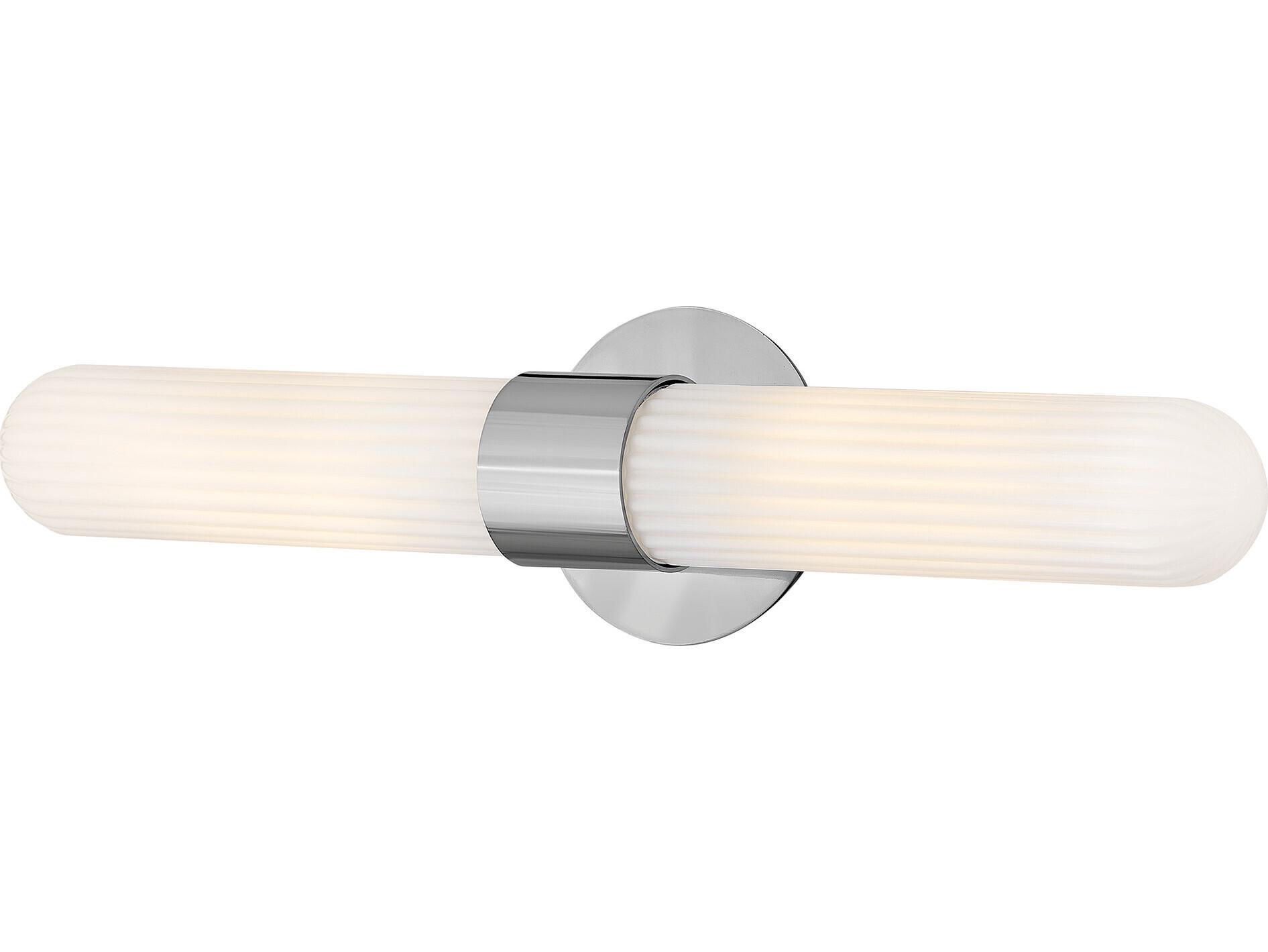 Hinkley Nina 2-Light Chrome Wall Sconce