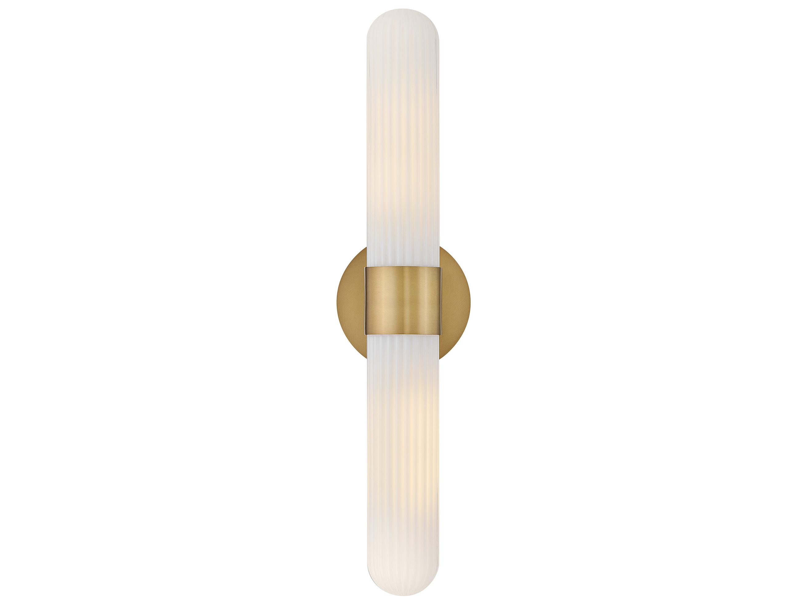 Hinkley Nina 2-Light Lacquered Brass Wall Sconce