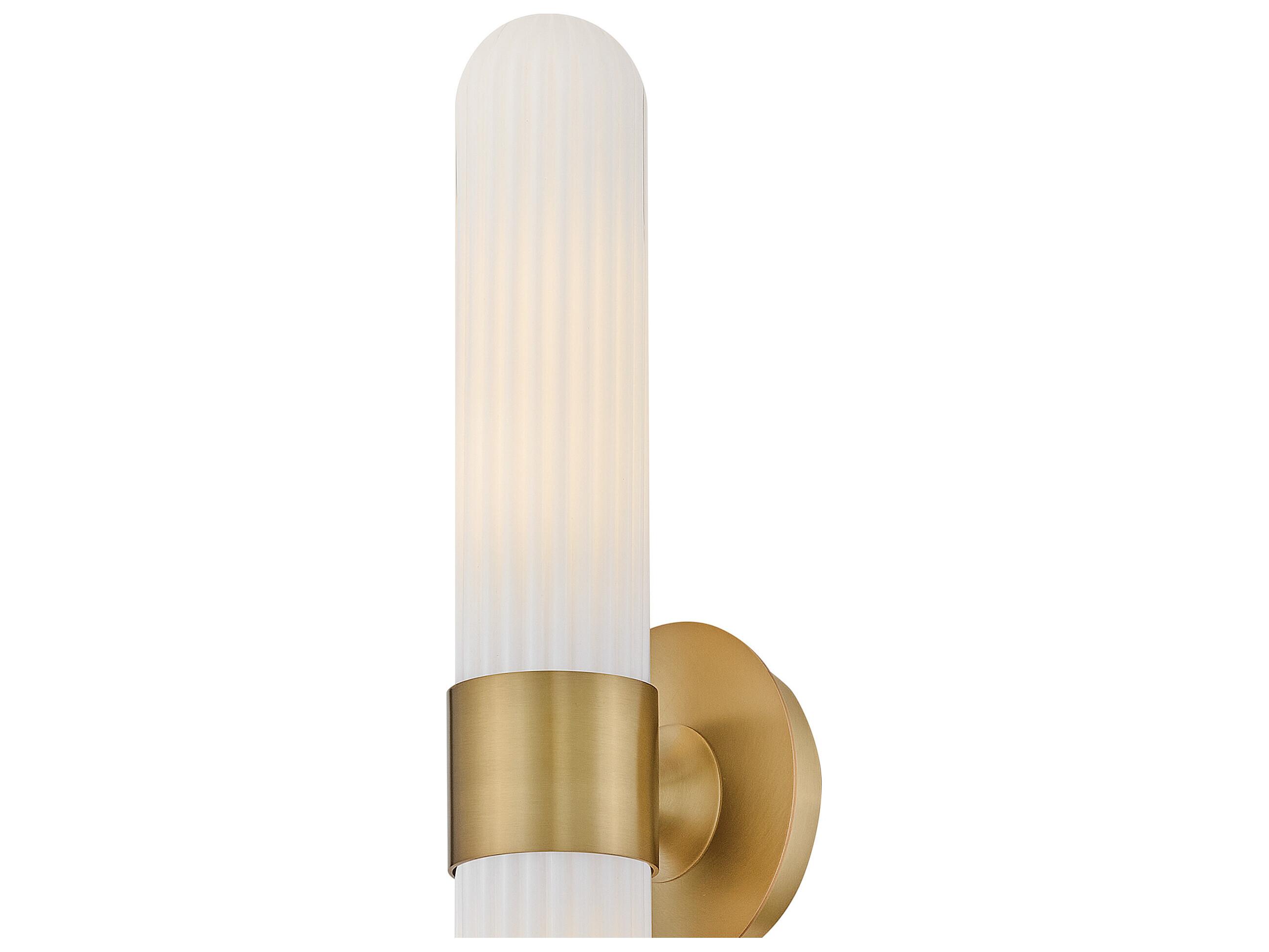 Hinkley Nina 2-Light Lacquered Brass Wall Sconce