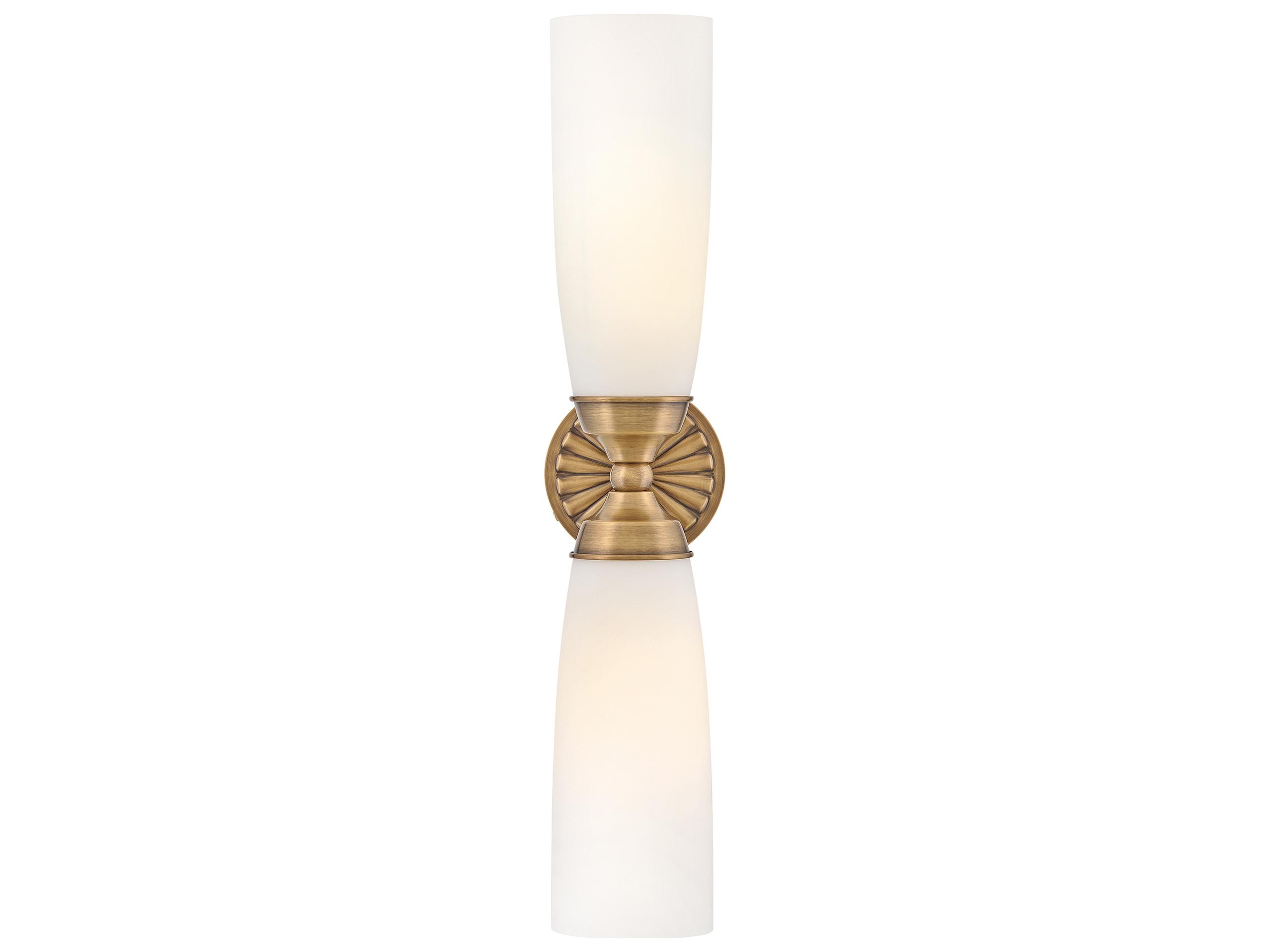 Hinkley Alexis 2-Light Heritage Brass Wall Sconce
