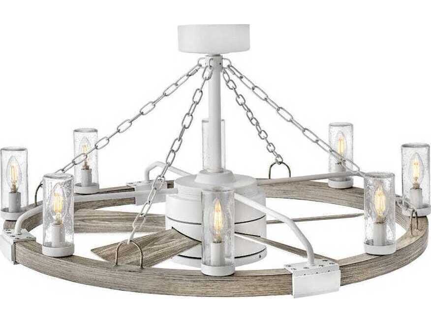 Hinkley Sawyer 36" 8-Light Outdoor Ceiling Fan