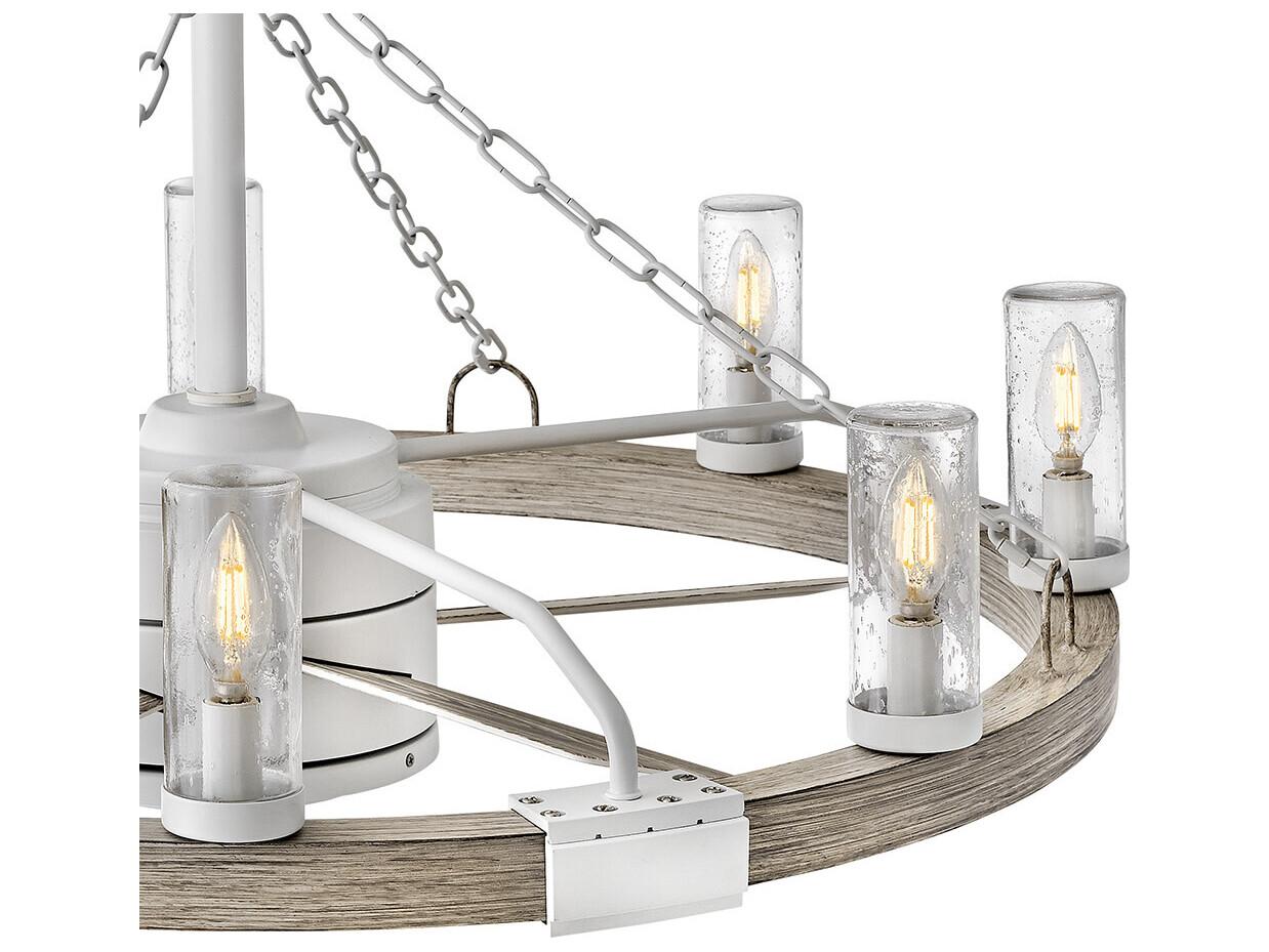 Hinkley Sawyer 36" 8-Light Outdoor Ceiling Fan