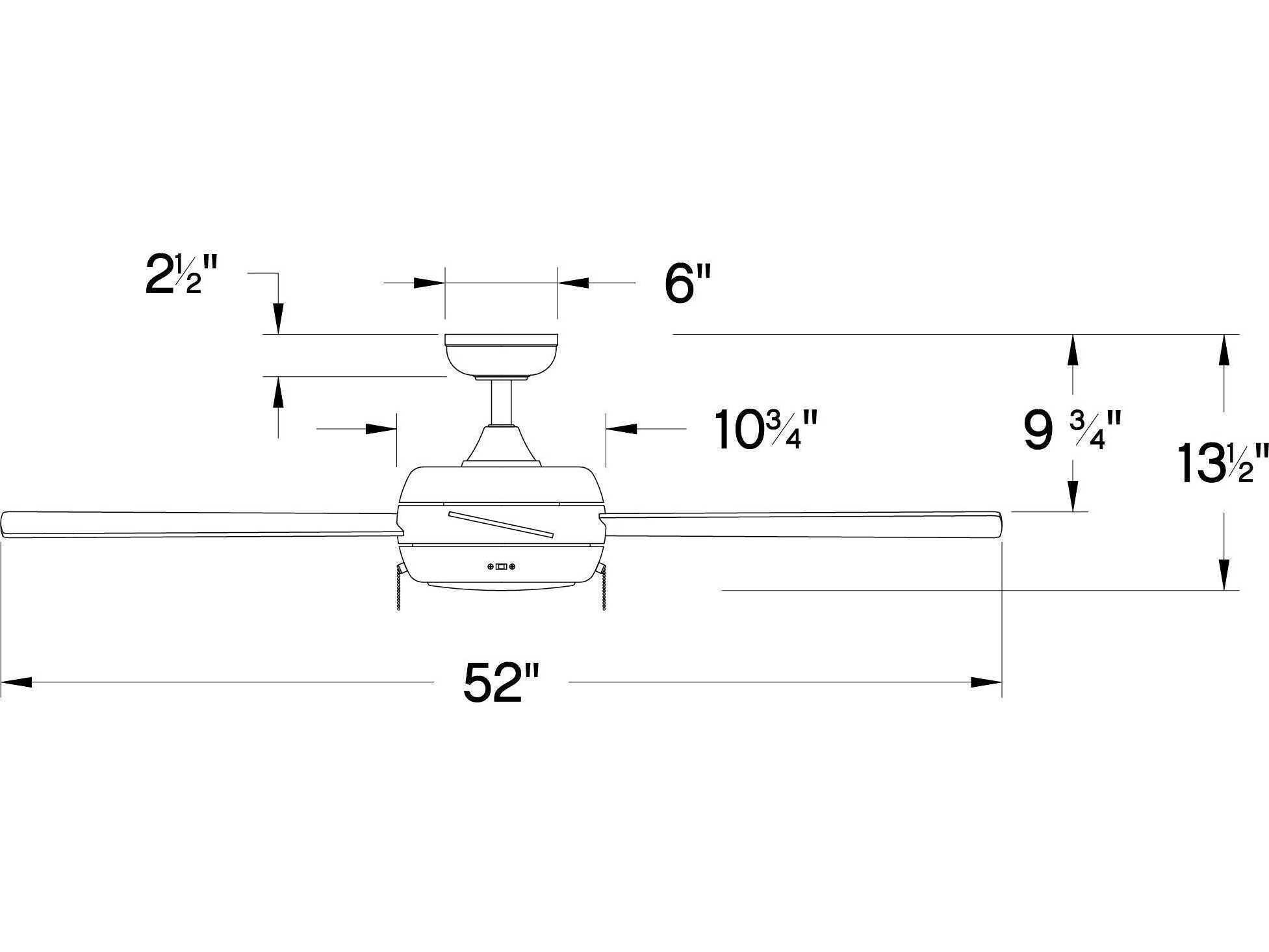 Hinkley Croft 52" LED Ceiling Fan