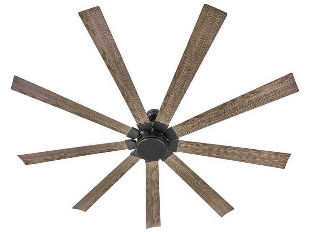 Hinkley Turbine 80" LED Ceiling Fan with Driftwood Baldes
