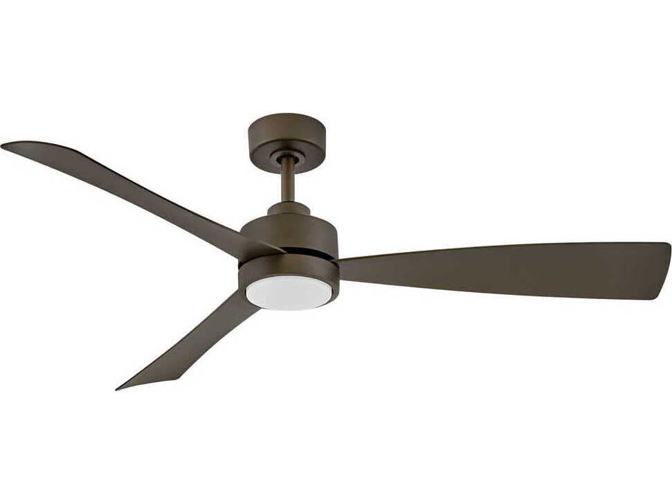 Hinkley Iver 56" LED Outdoor Ceiling Fan with Remote Control