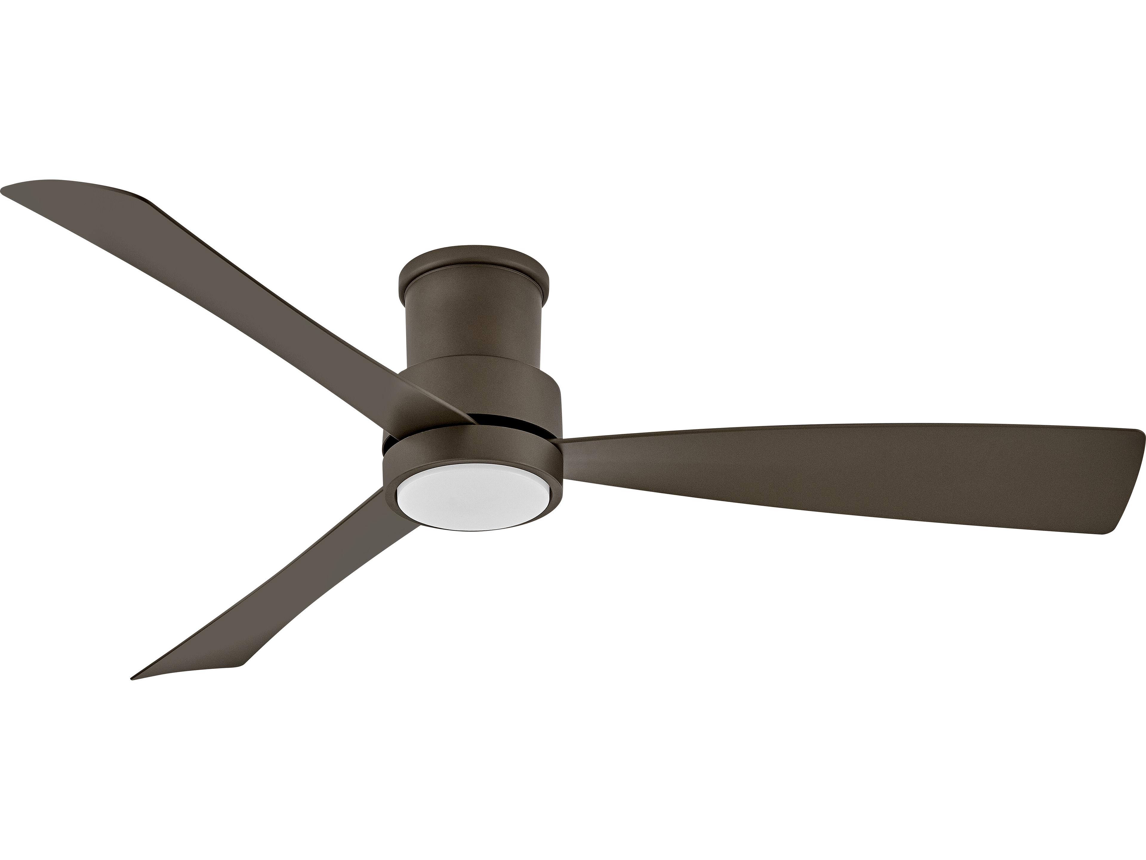Hinkley Iver 56" LED Outdoor Ceiling Fan with Remote Control
