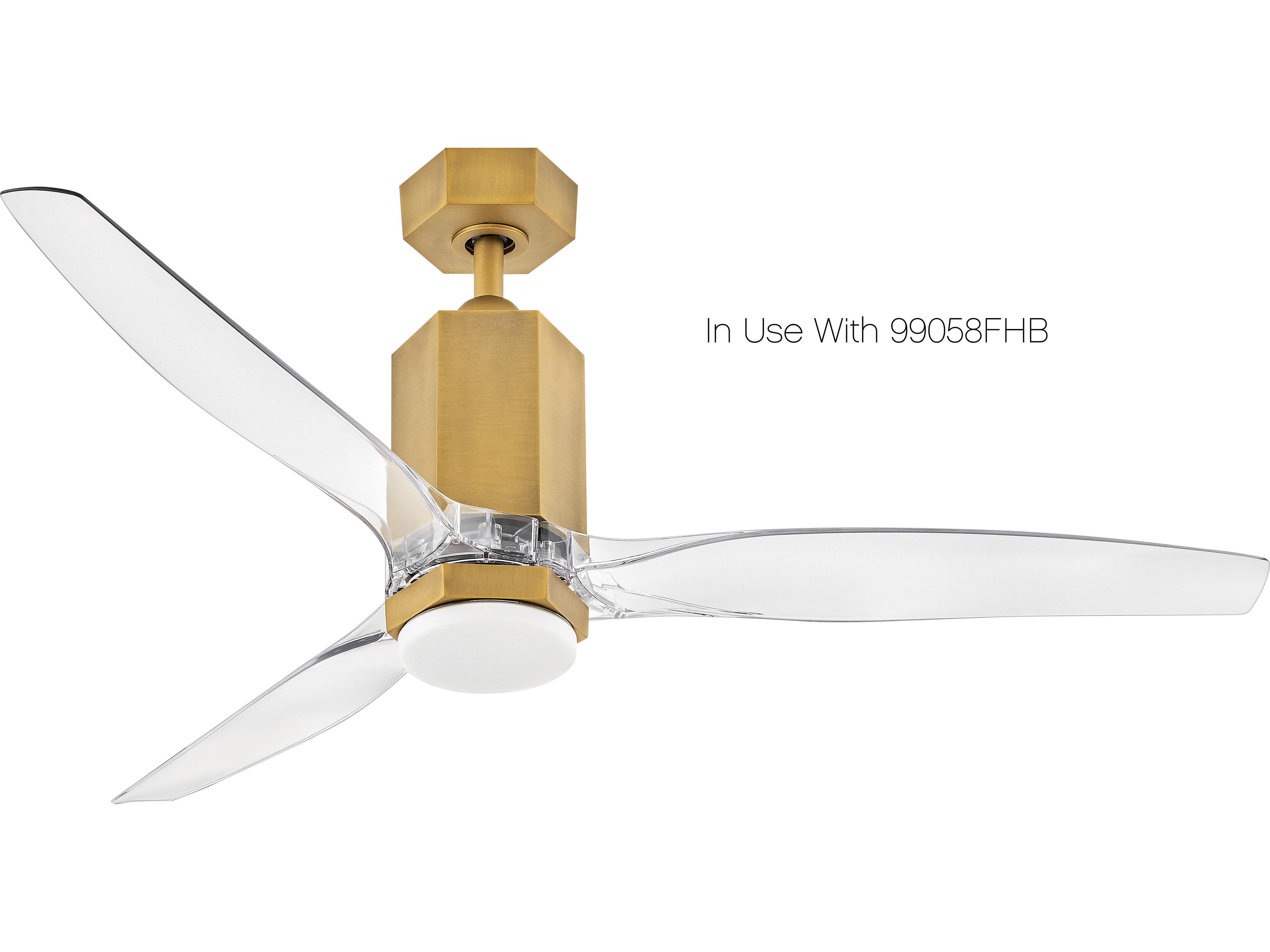 Hinkley Facet 52" LED Ceiling Fan