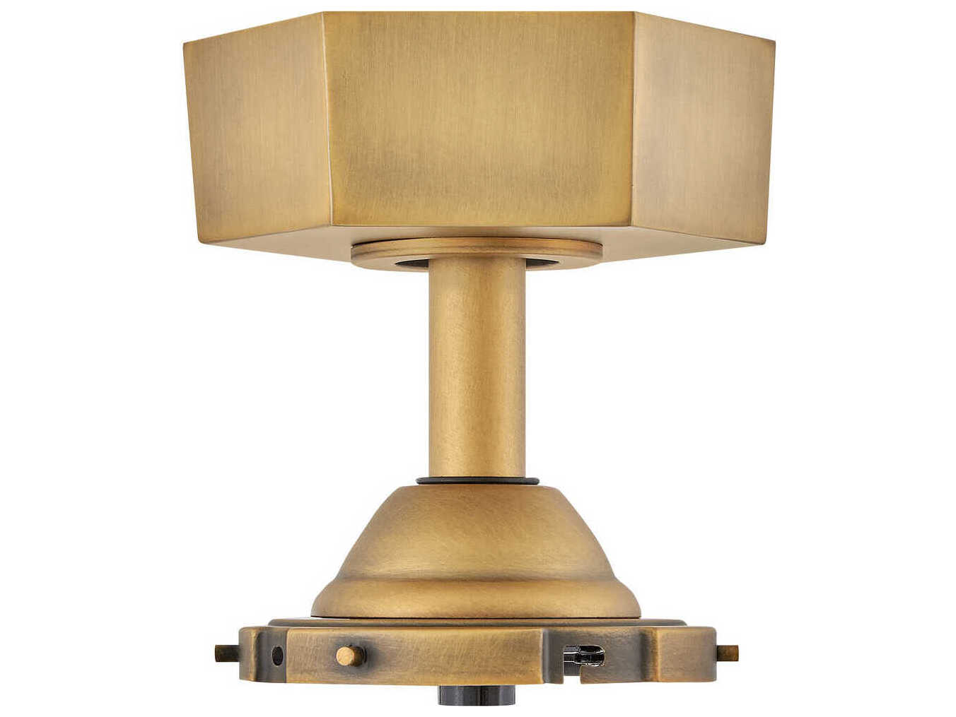 Hinkley Facet Heritage Brass Downrod Kit