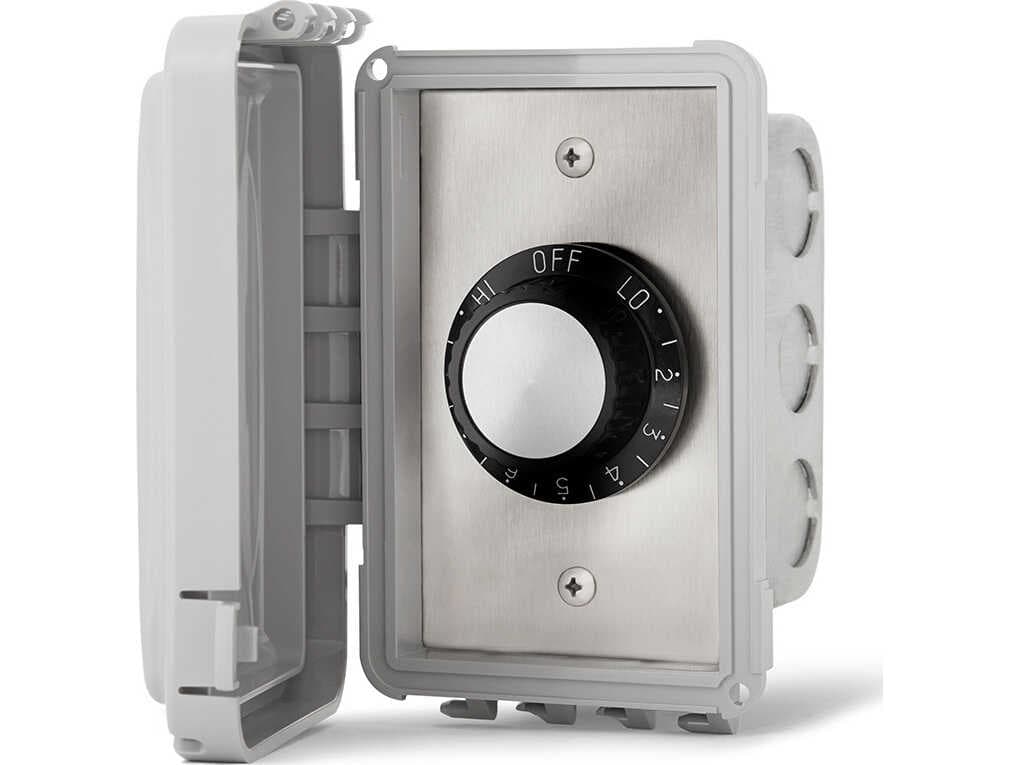 Infratech Value Control Stainless Steel 240 Volt Single INF20 with Flush Mount & Gang Box