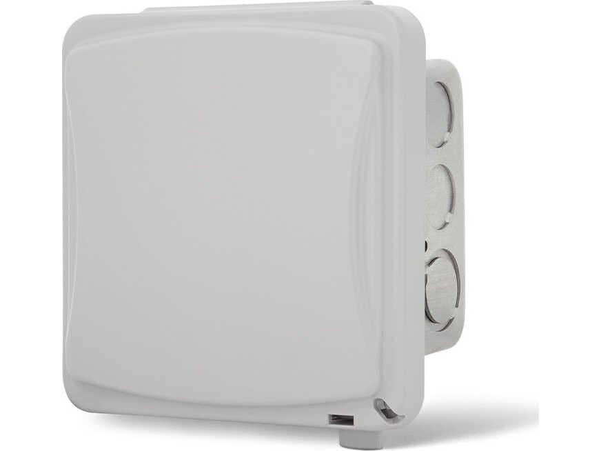 Infratech Dual Duplex Switch Flush Mount & Gang Box 20 Amp Per Pole