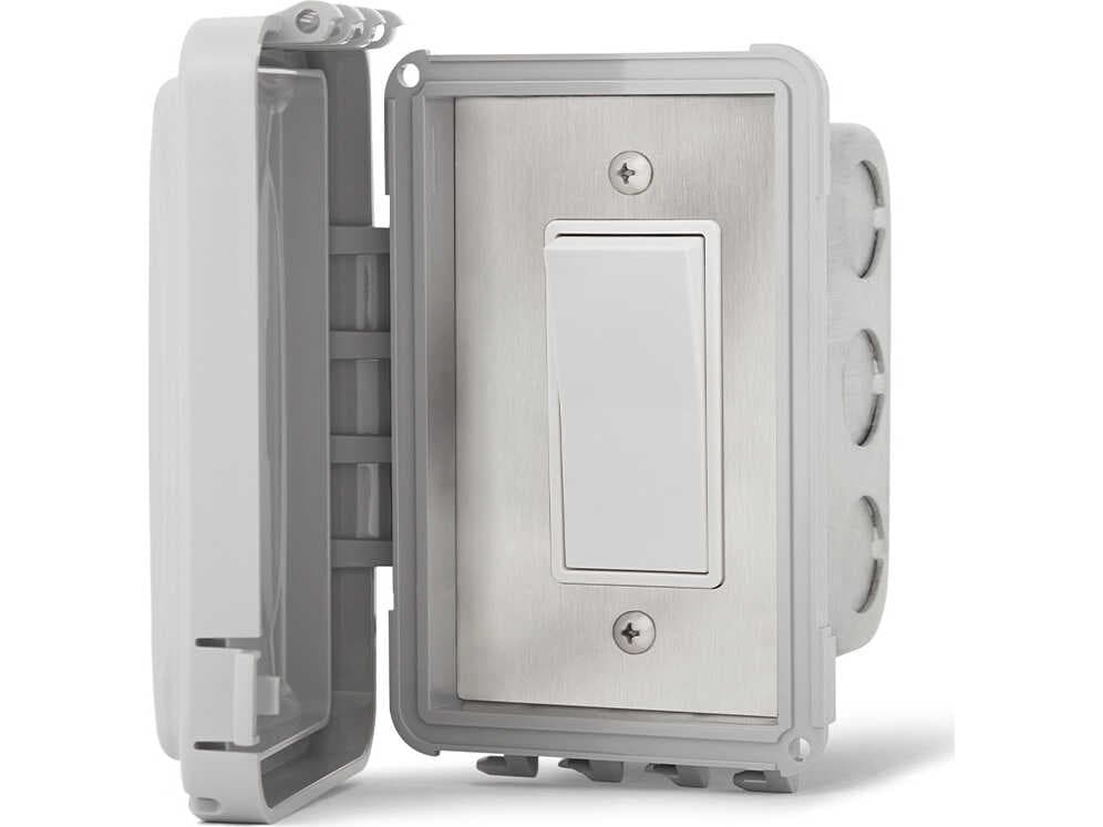 Infratech Value Controls Single On/Off Switch Flush Mount & Gang Box 20 AMP Per Pole