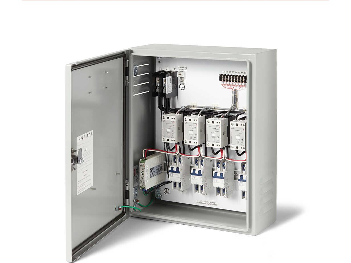 Infratech Steel Gray 5 Relay Home Management Panel