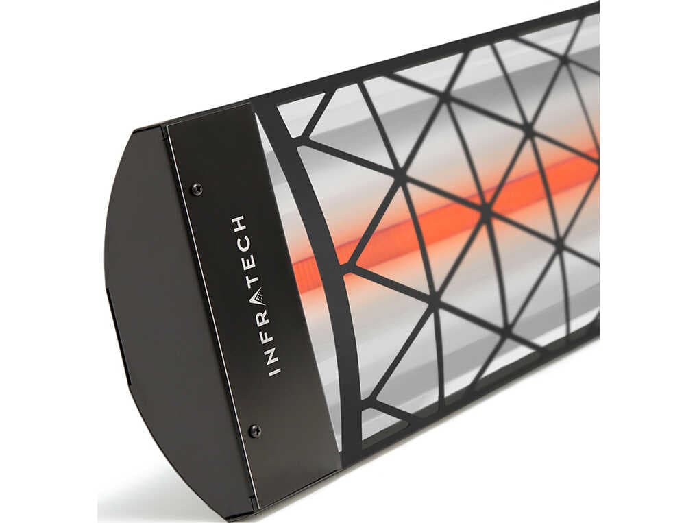 Infratech Single Element Stainless Steel Black 61'' Contemporary Motif Upgrade Kit