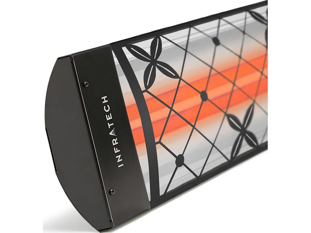 Infratech Dual Element Steel Black 48" Traditional Motif Upgrade Kit