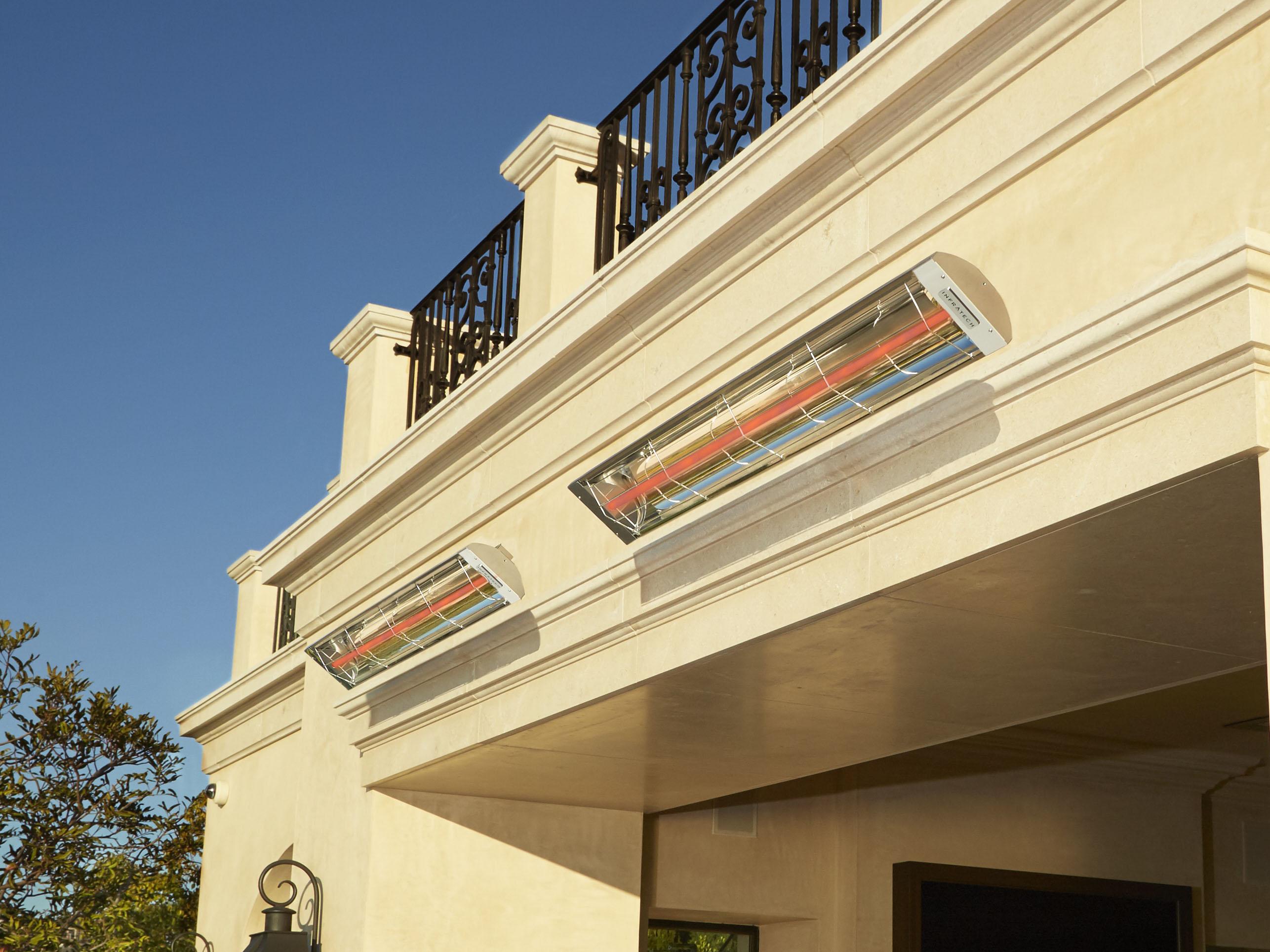 Infratech C Series Single Element Stainless Steel 33 Inches Wide 1500 Watt 240 Volt 6.3 AMPS Patio Heater