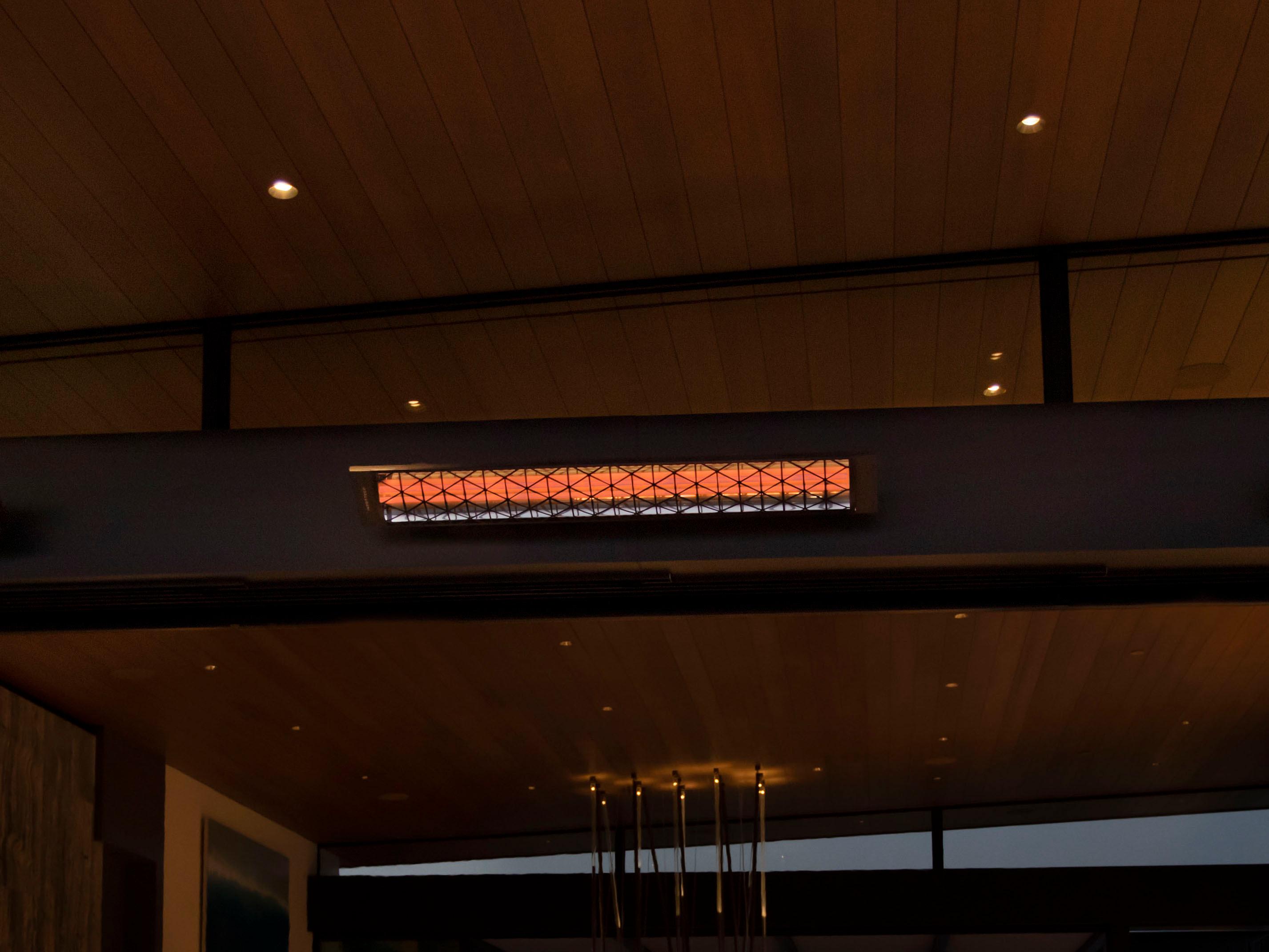 Infratech CD Series Dual Element Stainless Steel 33 Inches Wide 3000 Watt 240 Volt 12.5 AMPS