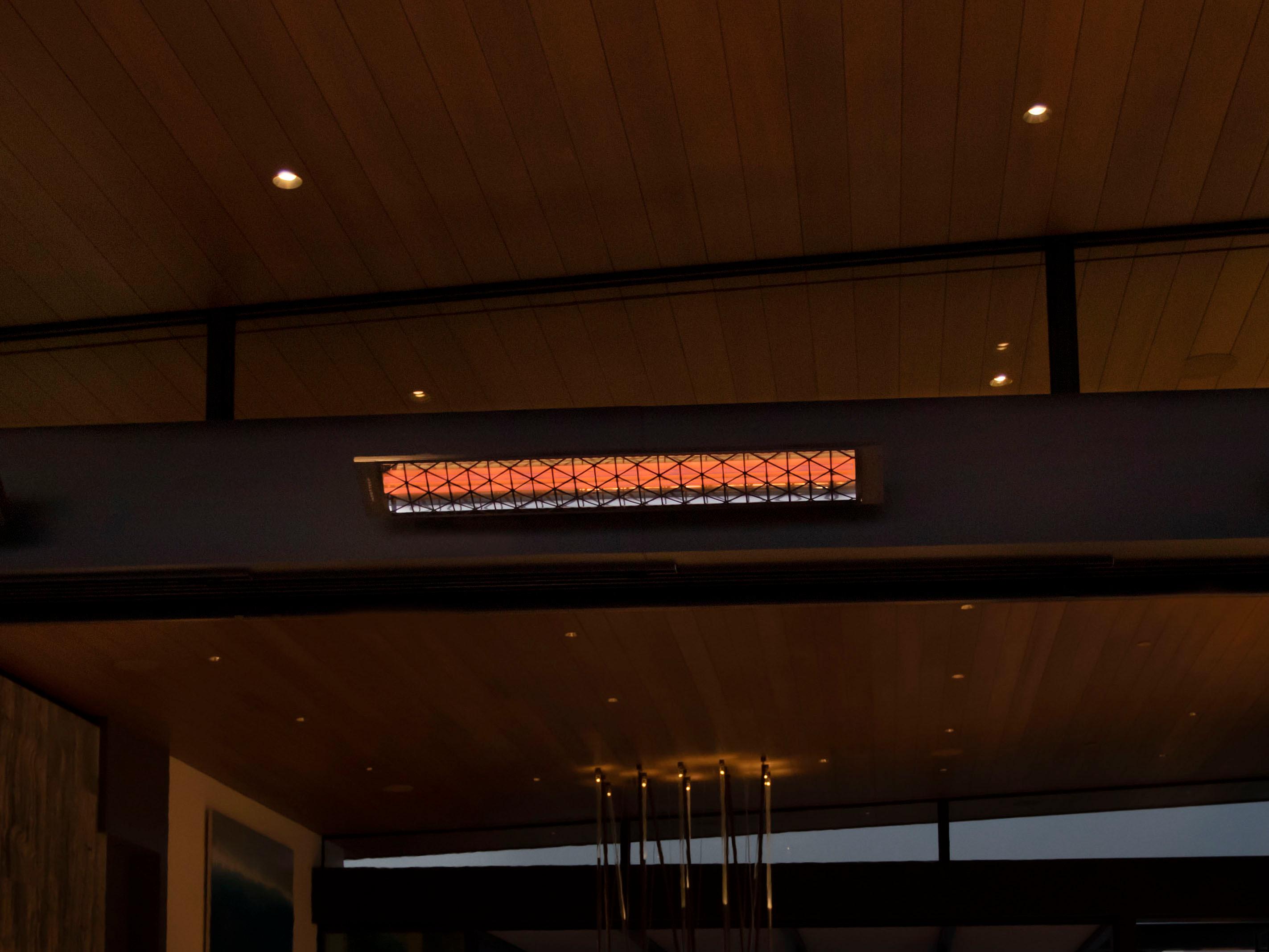 Infratech CD Series Dual Element Stainless Steel 39 Inches Wide 4000 Watt 240 Volt 16.7 AMPS