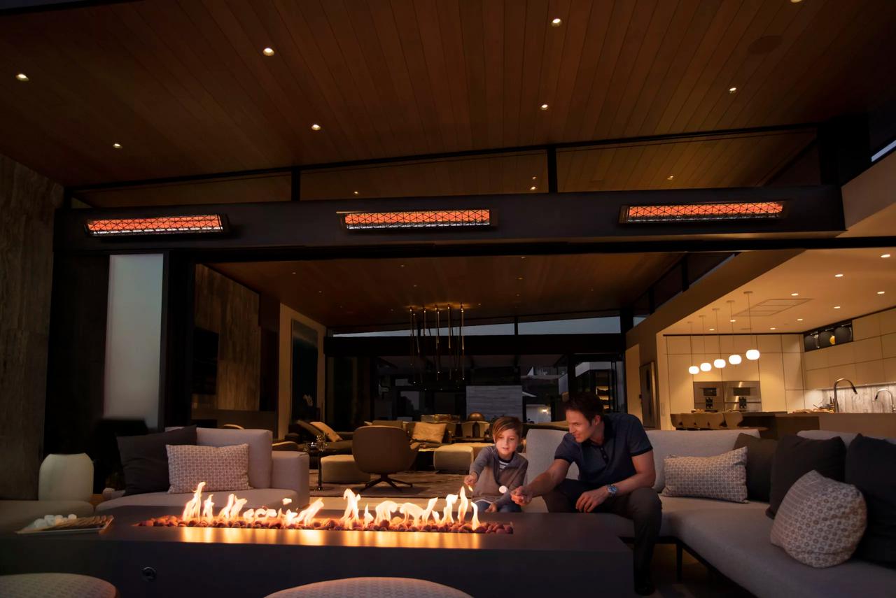 Infratech CD Series Dual Element Stainless Steel 48' ' Wide 5200 Watts 240 Volt 21.67 AMPS