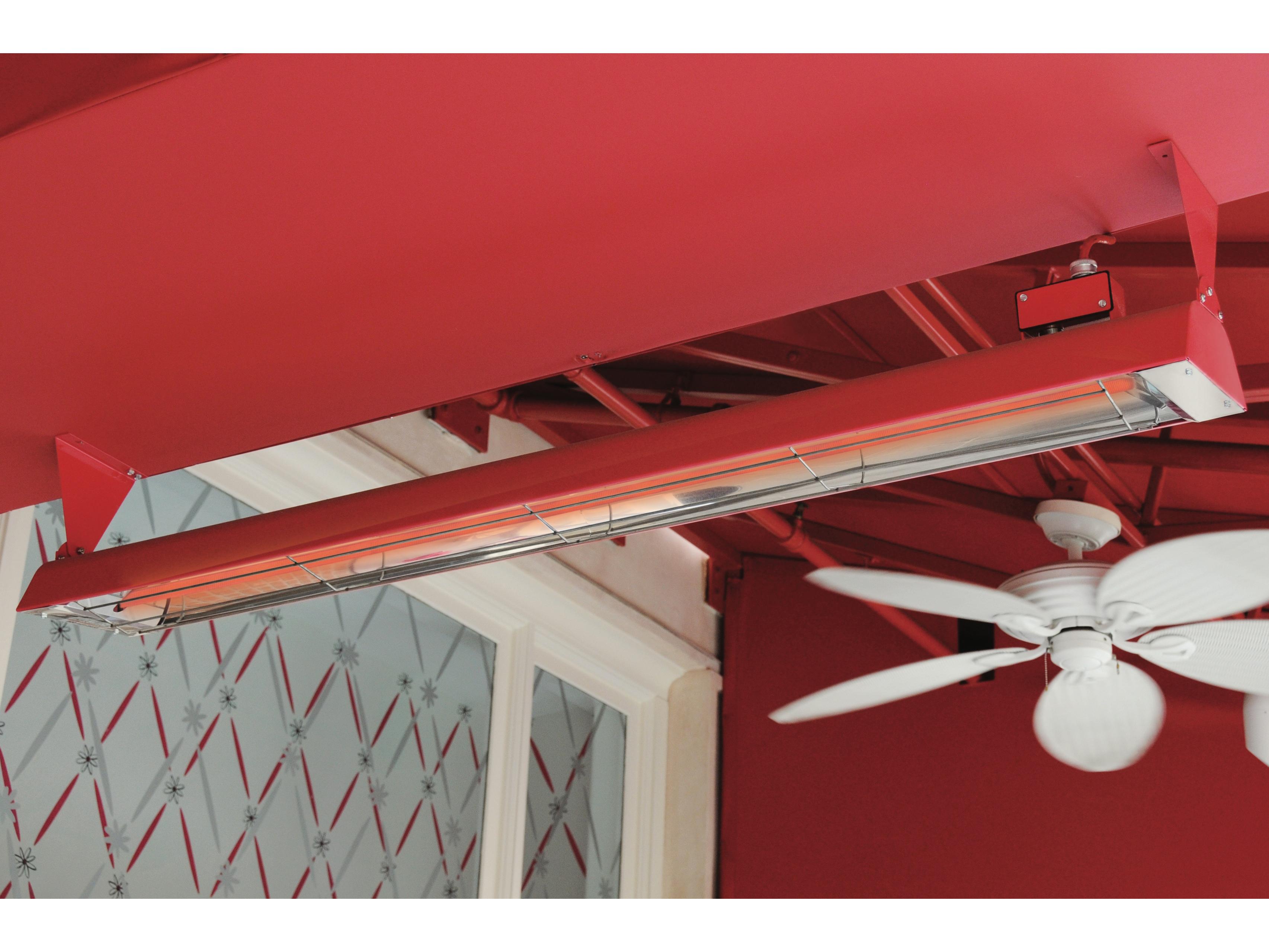 Infratech W Series Stainless Steel 33 Inches Wide 1500 Watt 240 Volt 6.3 Amps Patio Heater