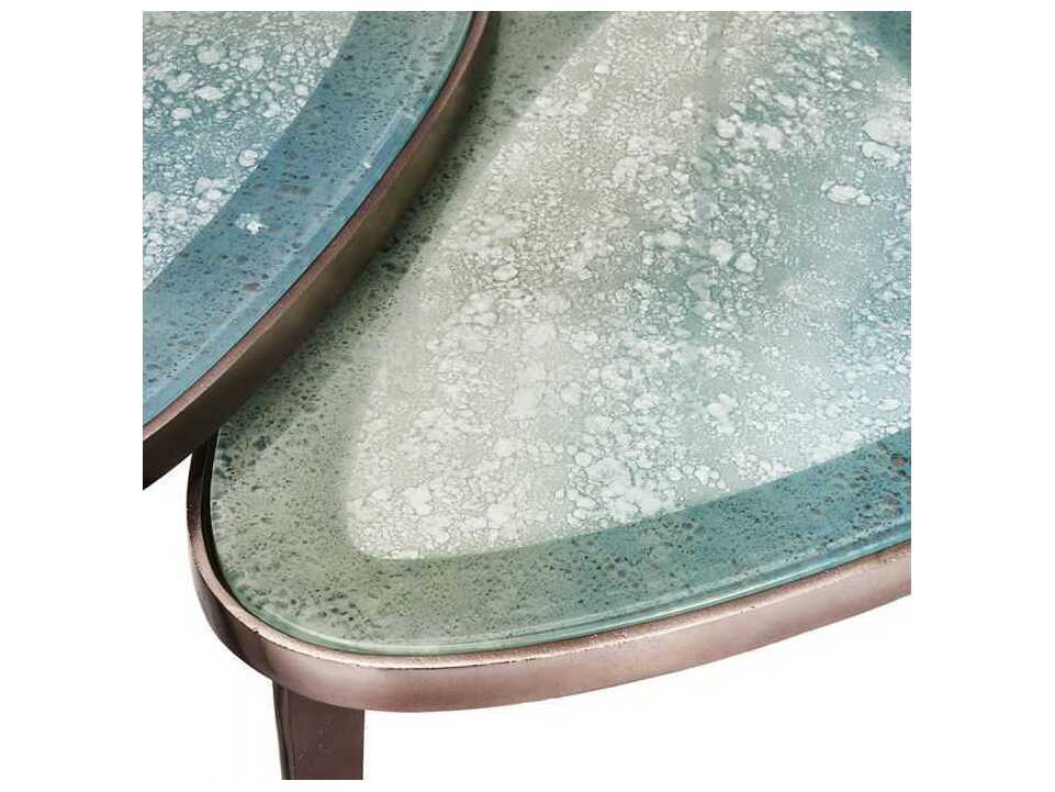 Interlude Home Jan Glass Coffee Table