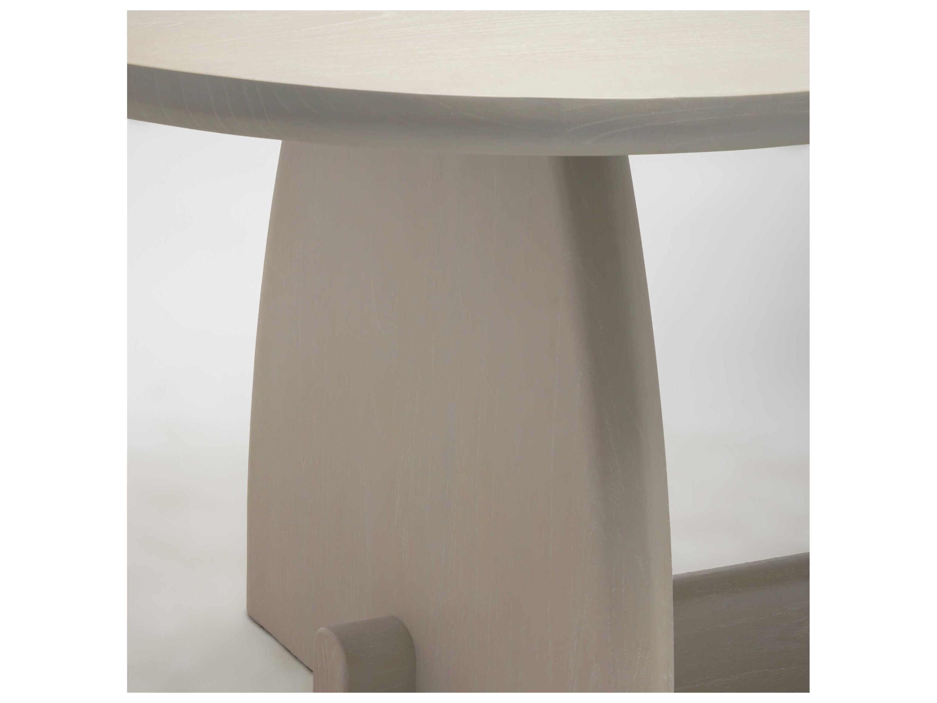 Interlude Home Slade Oval Wood Cliffside Dining Table