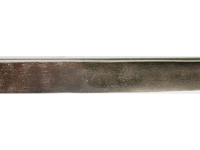 Interlude Home Jan Oval Glass Twilight Bronze Coffee Table