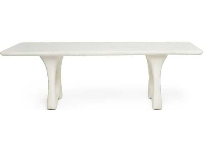 Interlude Home Josephine Rectangular Faux Marble Dining Table