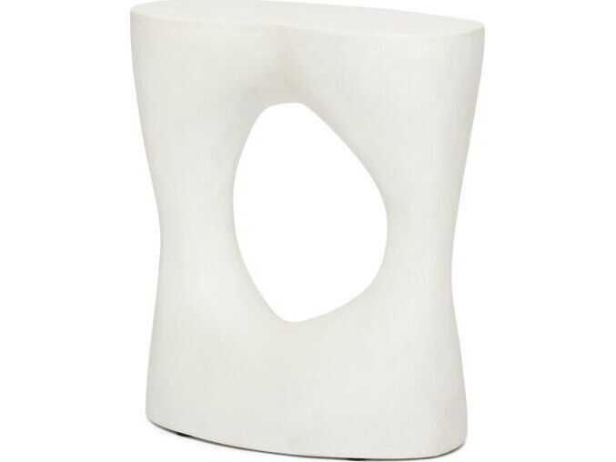 Interlude Home Josephine Faux Stone End Table