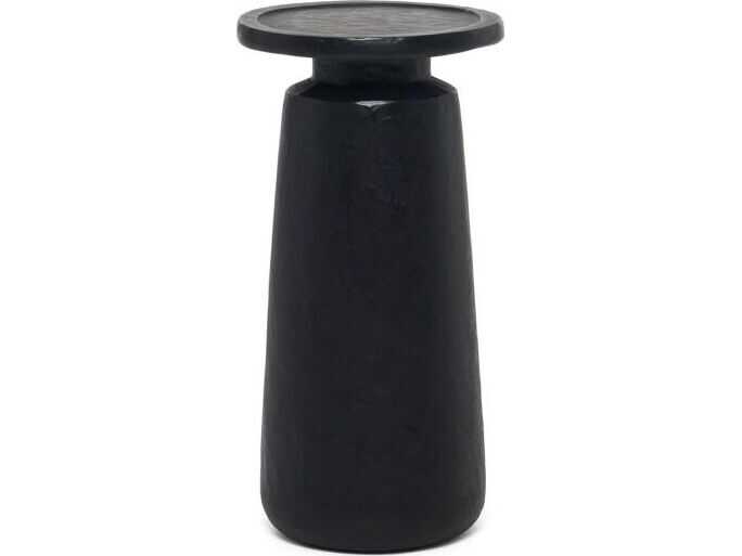 Interlude Home Malone Round Concrete End Table