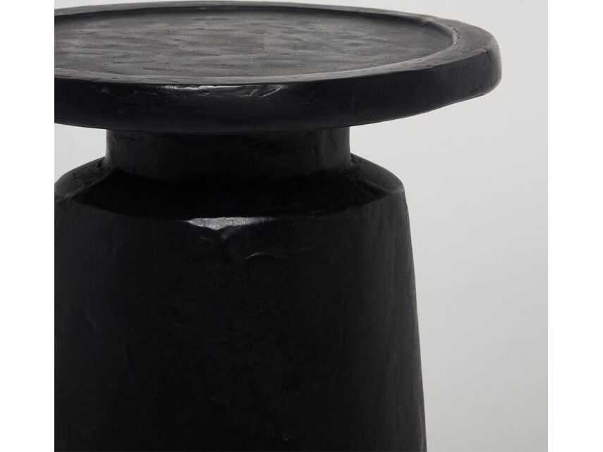 Interlude Home Malone Round Concrete End Table