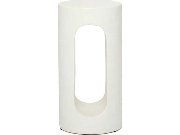 Interlude Home Wesley Round Concrete End Table