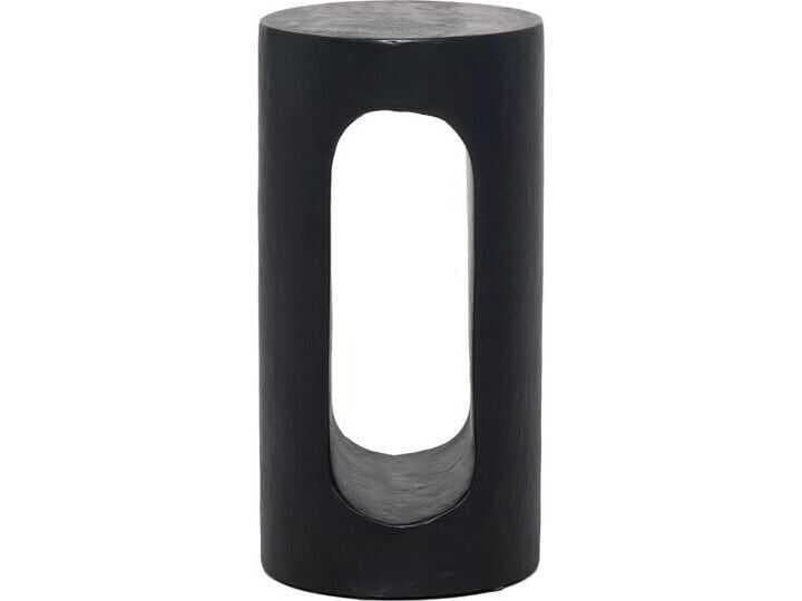Interlude Home Wesley Round Concrete End Table