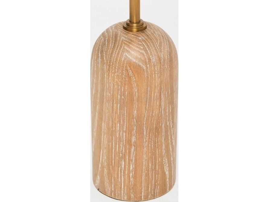 Interlude Home Ewen Round Wood End Table