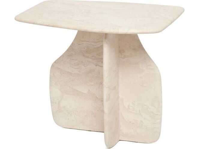 Interlude Home Celine Marble End Table