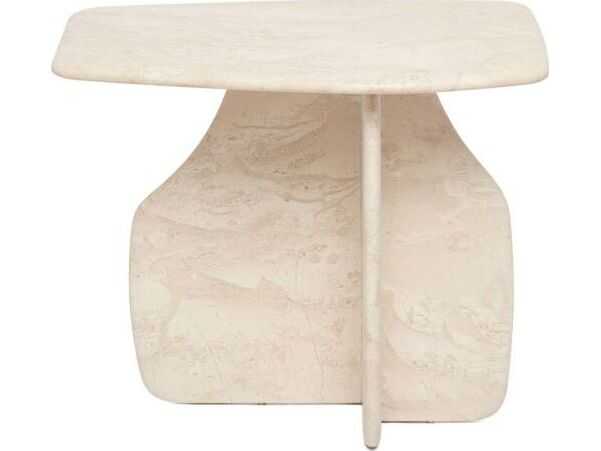 Interlude Home Celine Marble End Table