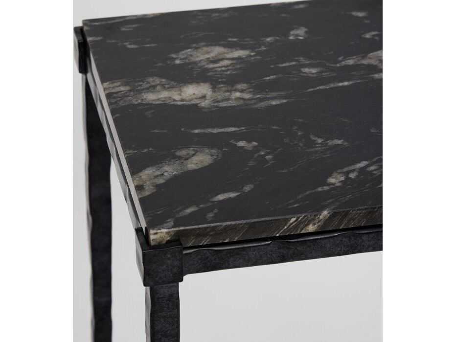 Interlude Home Reese Square Marble End Table