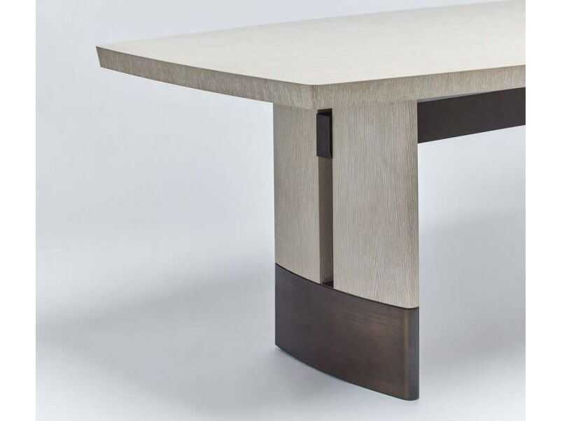 Interlude Home Boynton Rectangular Wood Dining Table