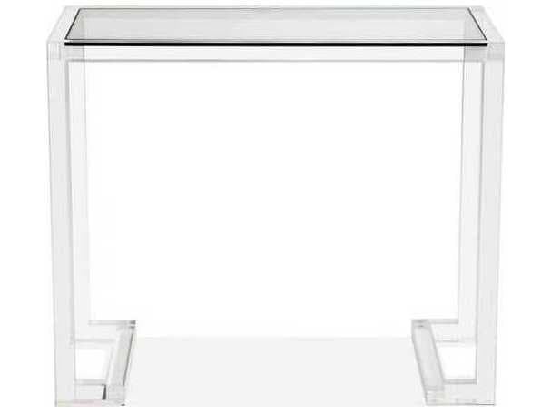 Interlude Home Clear Computer Desk