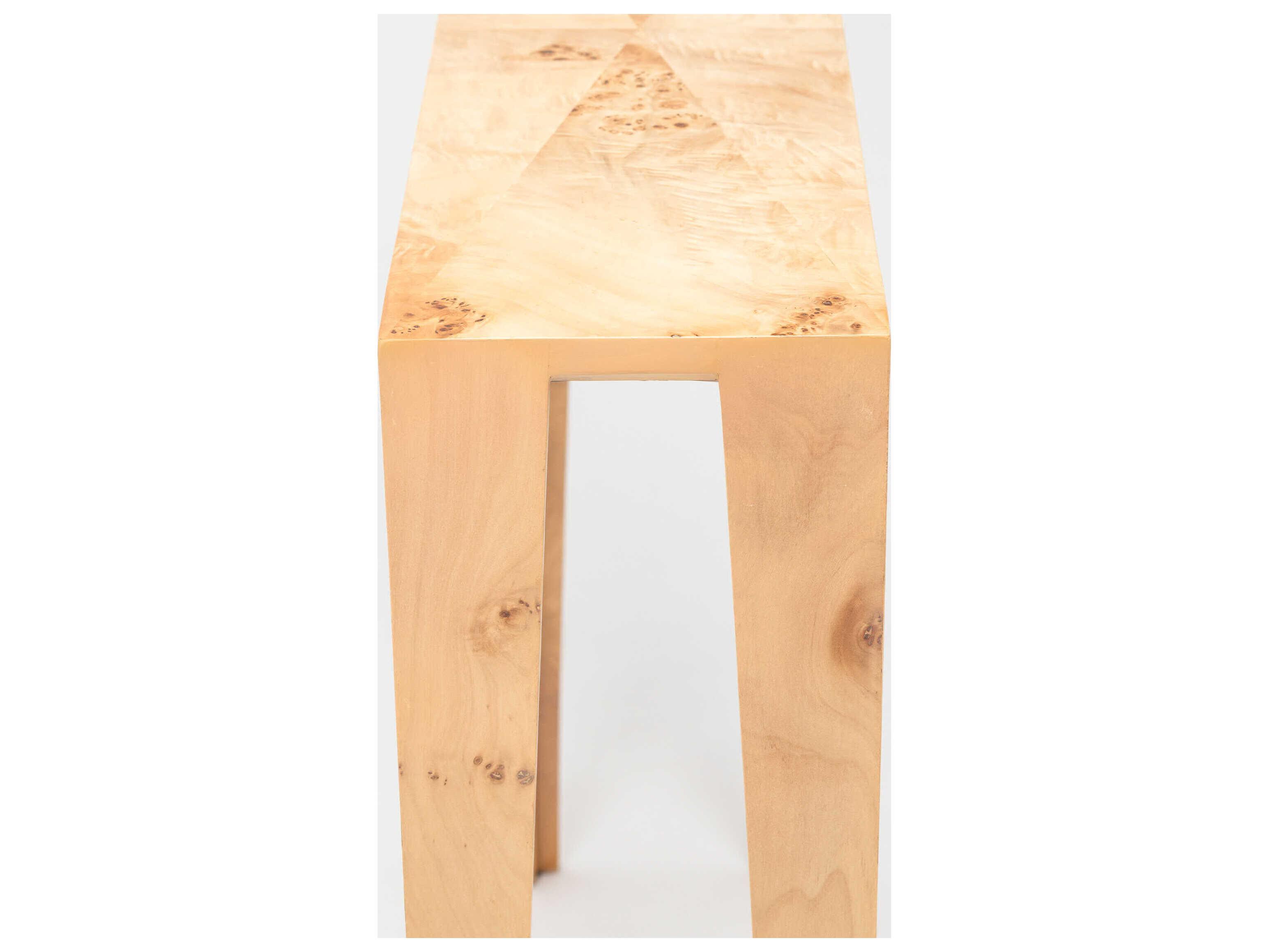 Interlude Home Sherwood Rectangular Wood Canyon Console Table