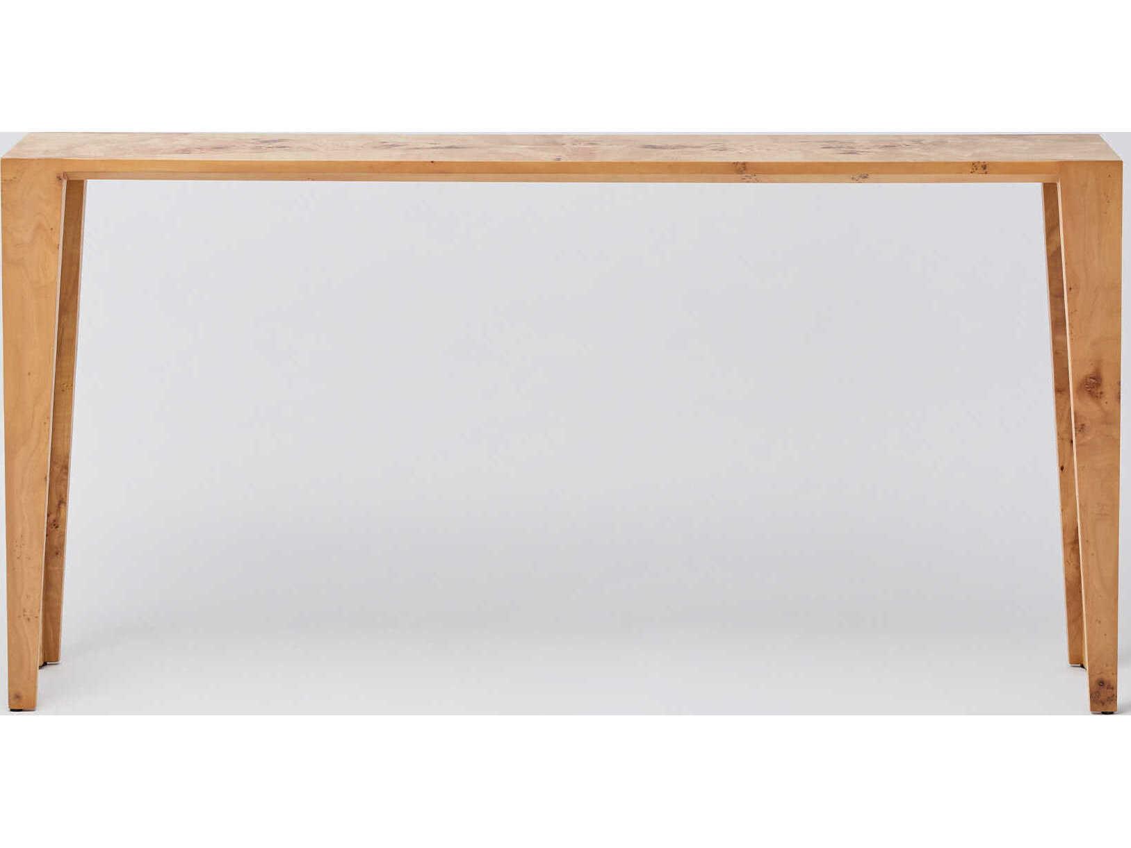 Interlude Home Sherwood Rectangular Wood Canyon Console Table