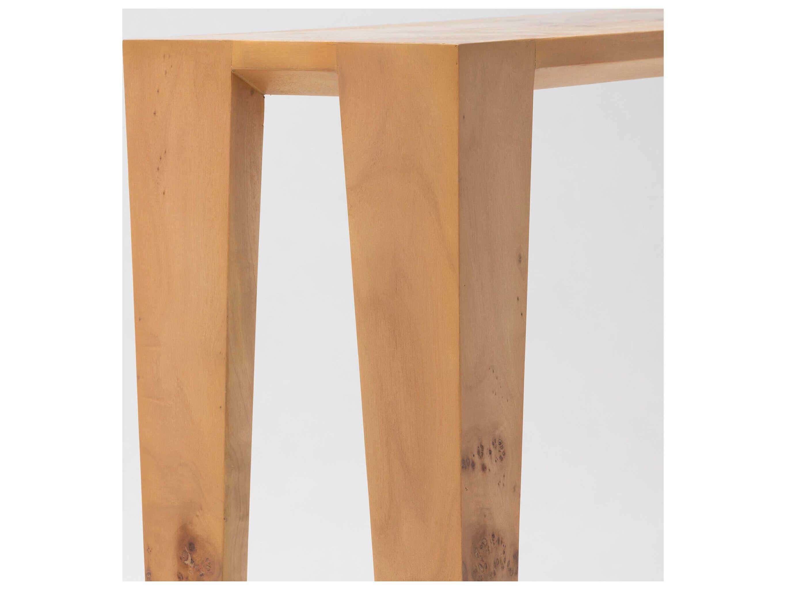 Interlude Home Sherwood Rectangular Wood Canyon Console Table