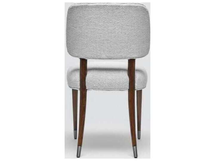 Interlude Home Serafina Gray Upholstered Armless Dining Chair