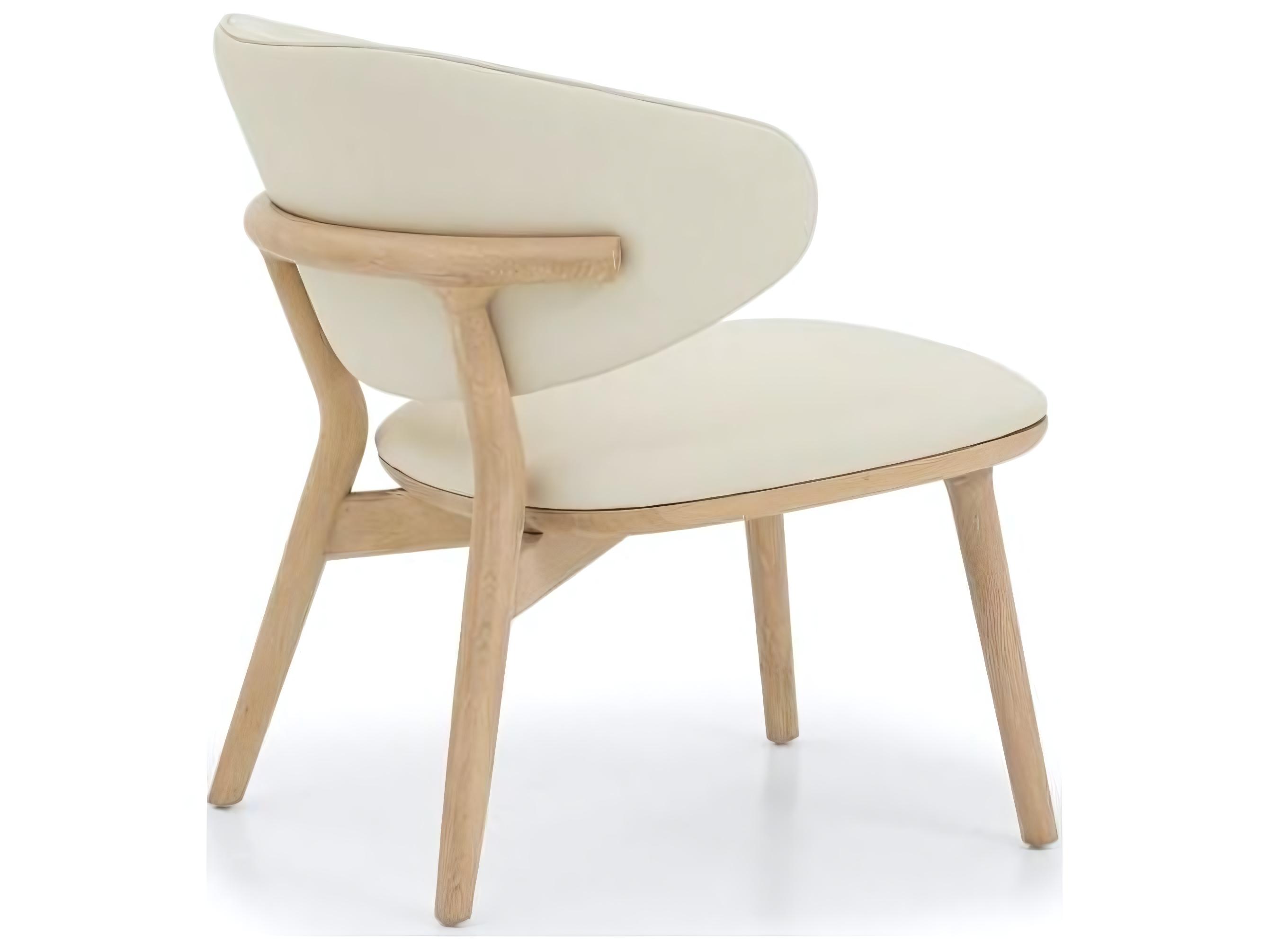 Interlude Home Soren Lounge Chair in Saddle