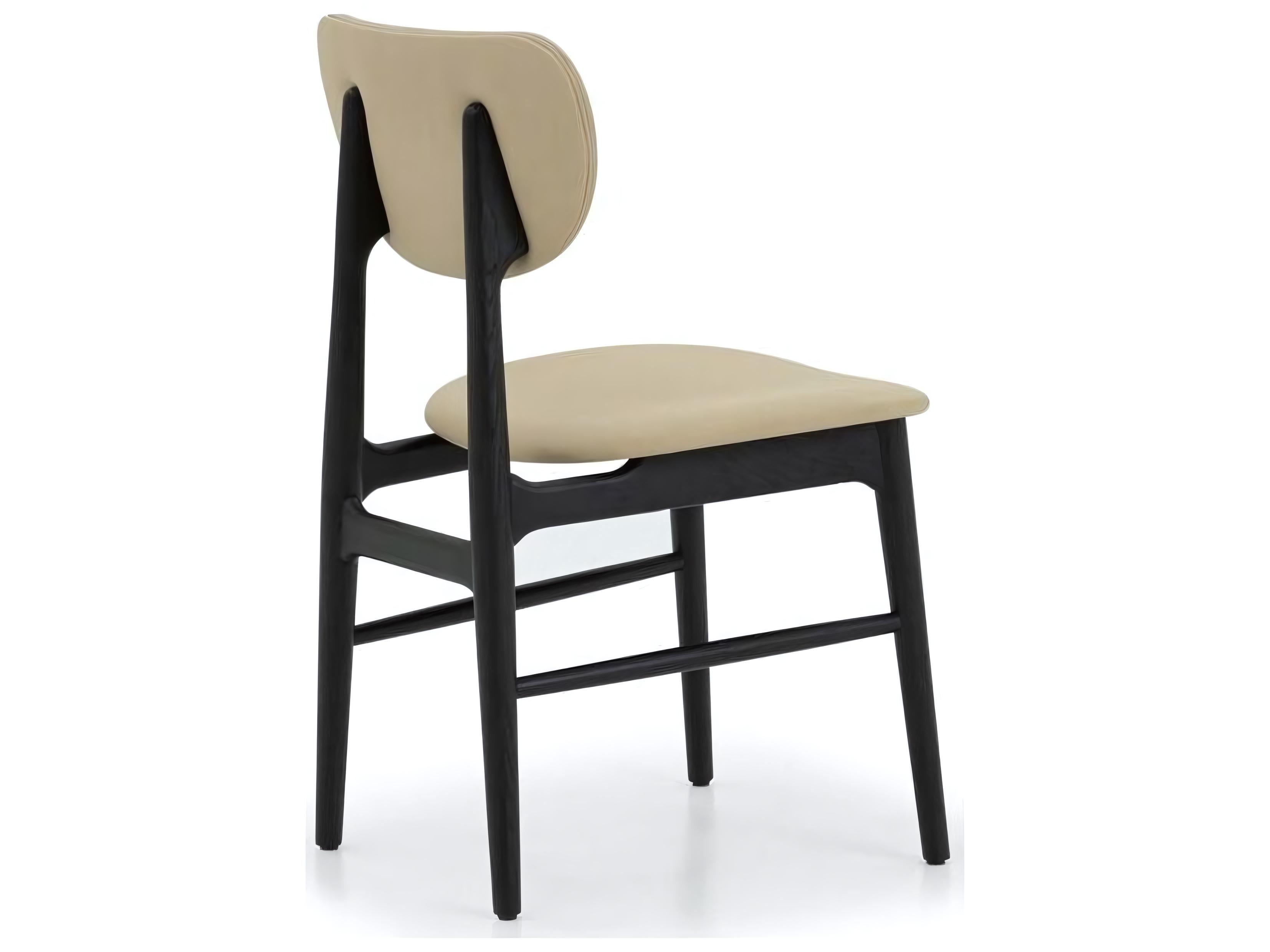 Interlude Stella Dining Chair in Matte Black
