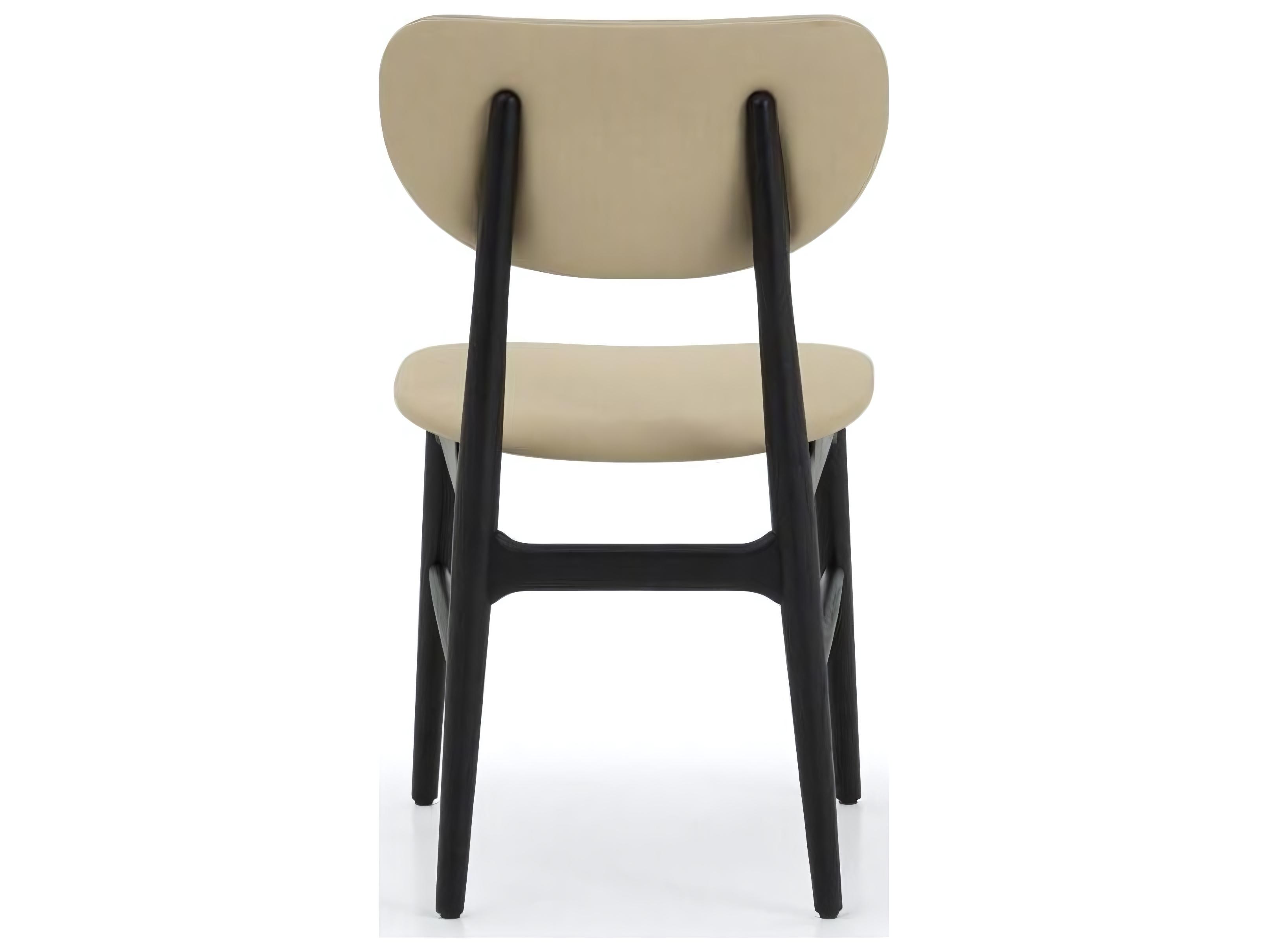 Interlude Stella Dining Chair in Matte Black