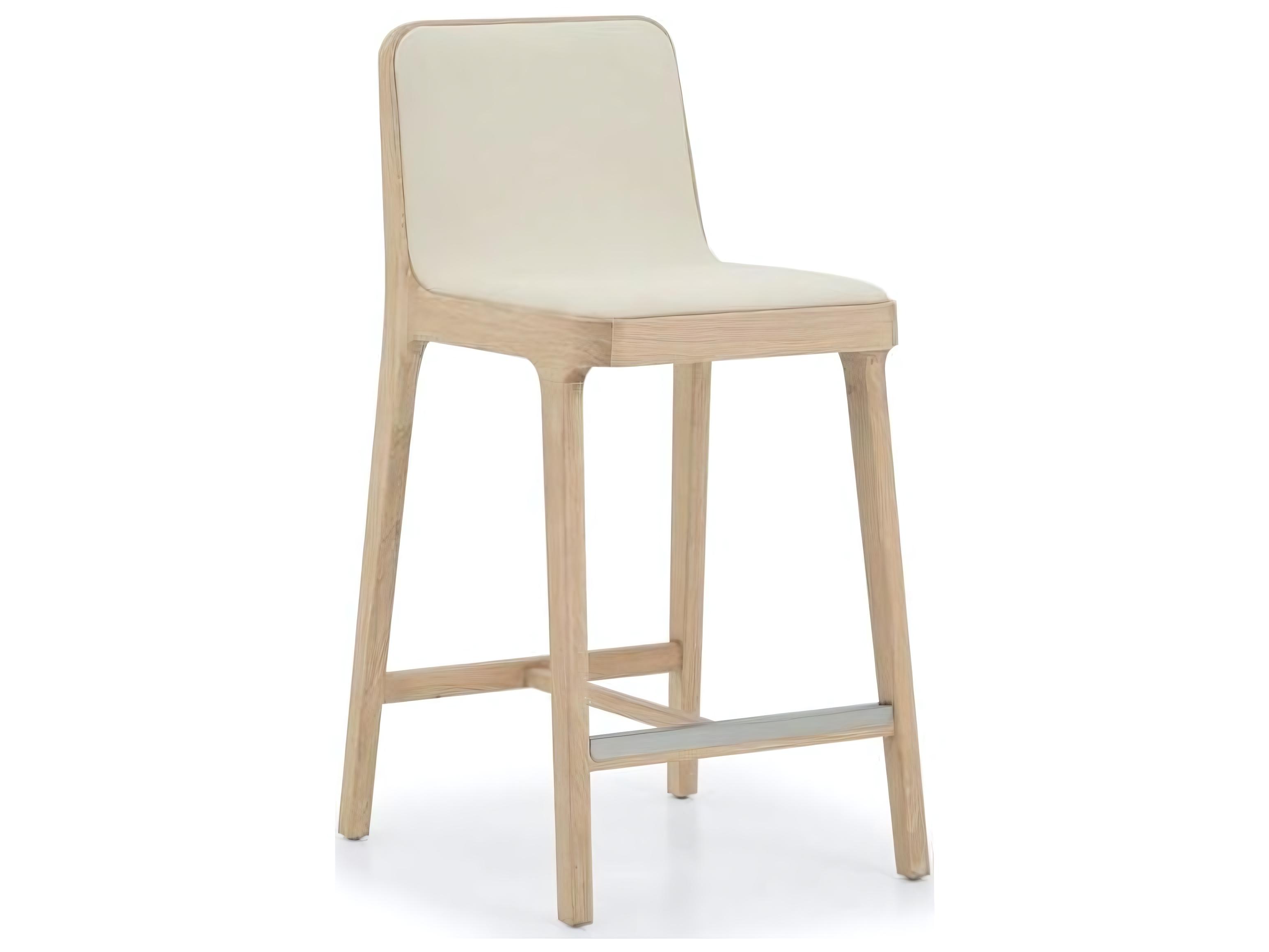 Interlude Home Florent Counter Stool in Saddle