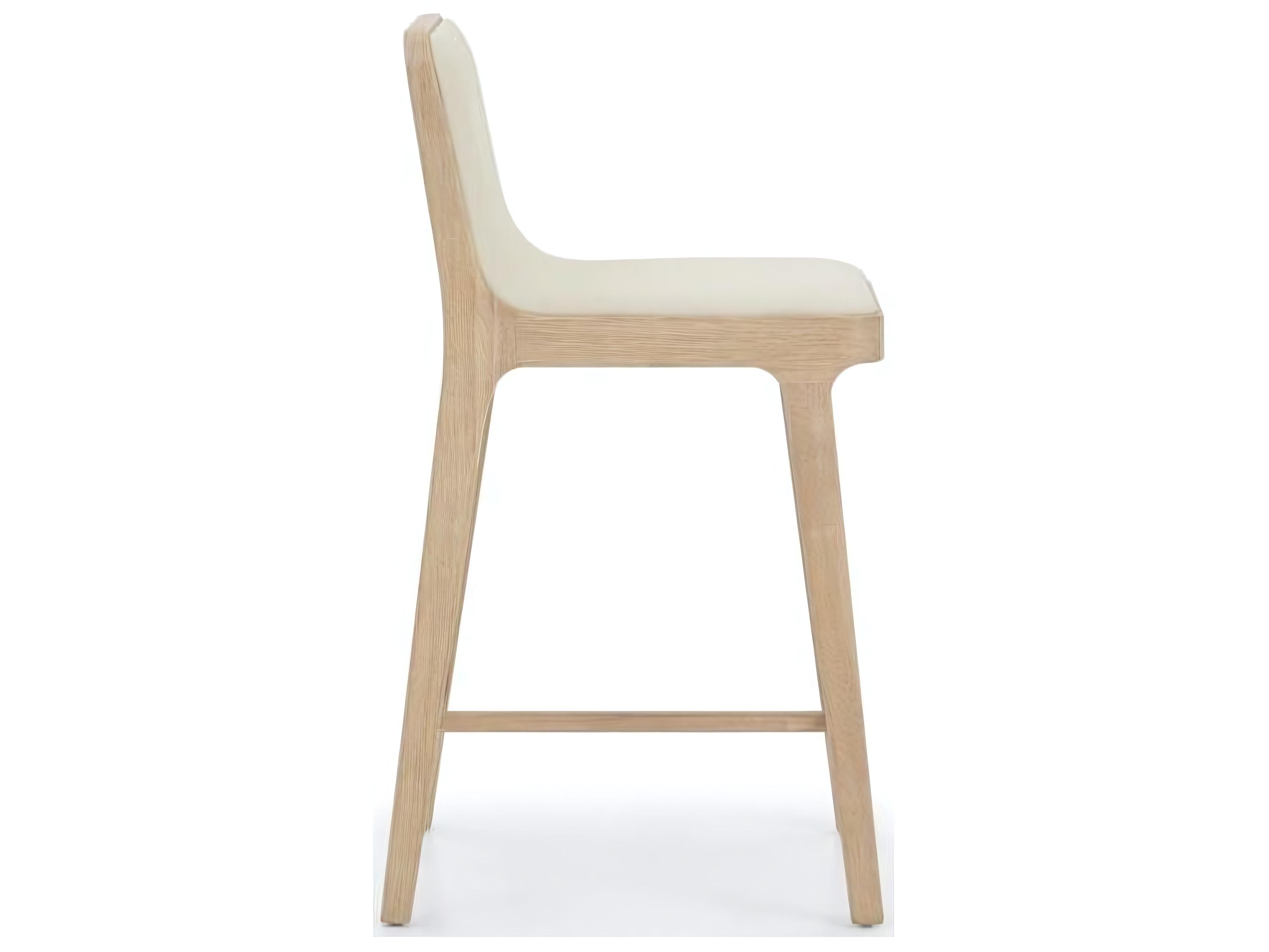 Interlude Home Florent Counter Stool in Saddle