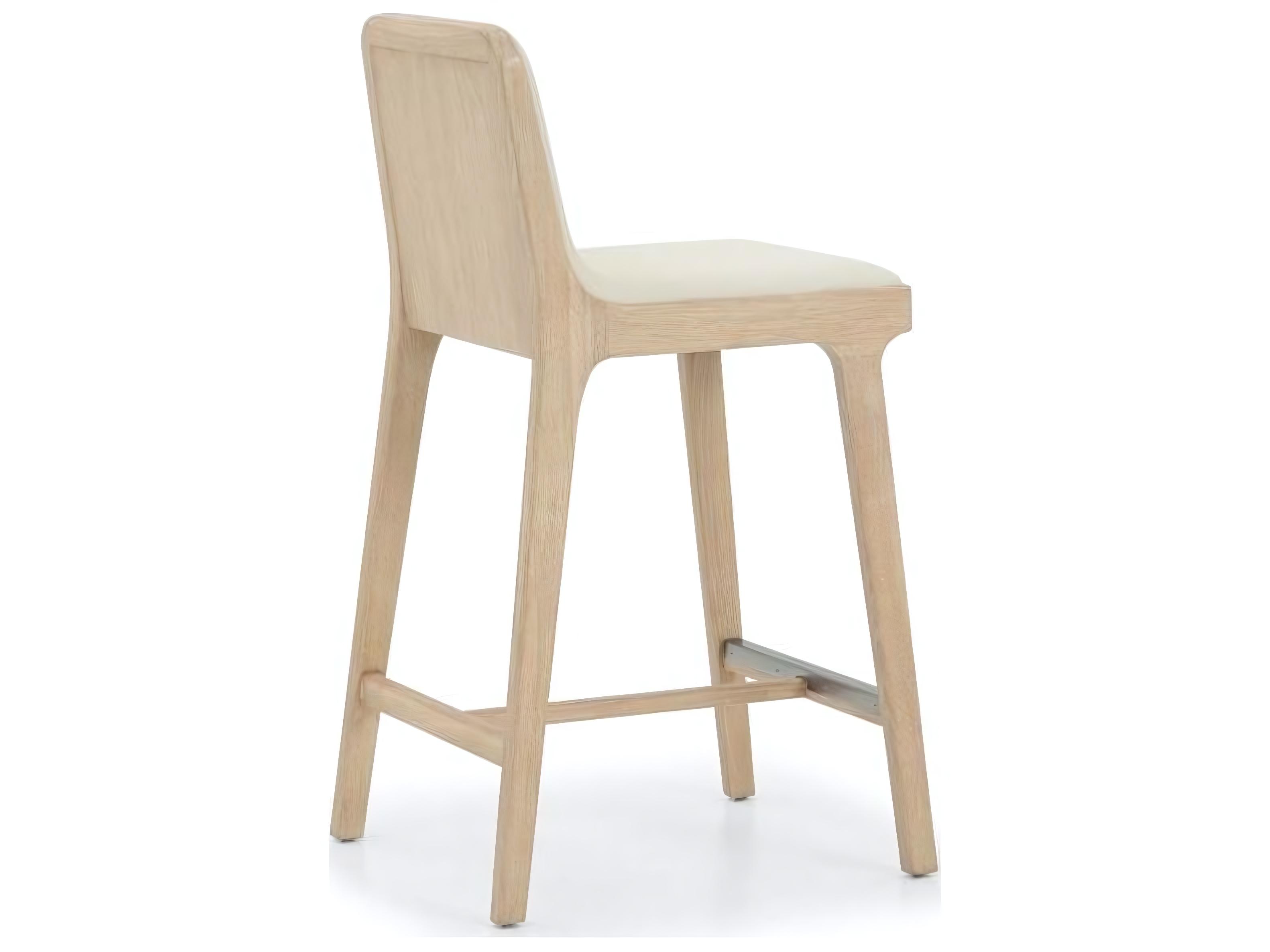 Interlude Home Florent Counter Stool in Saddle