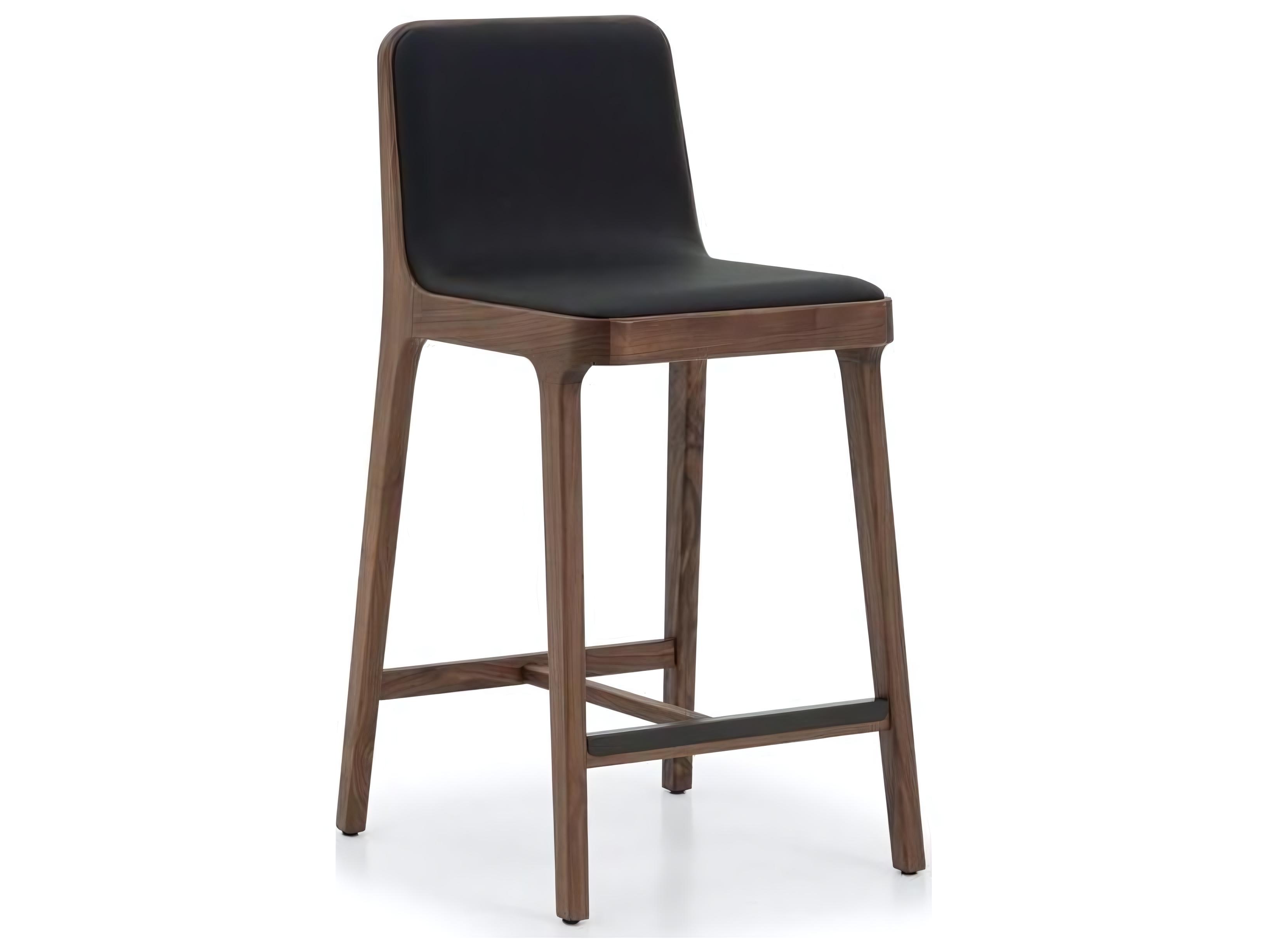 Interlude Home Florent Counter Stool in Walnut