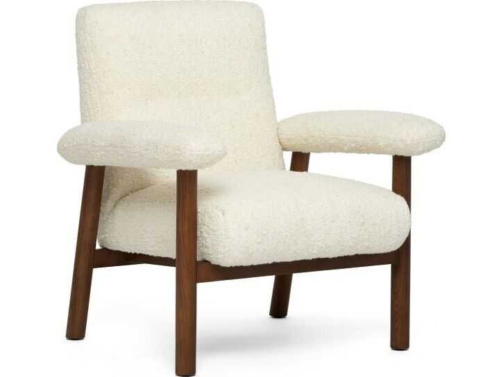 Interlude Home Nolan Cream Accent Chair